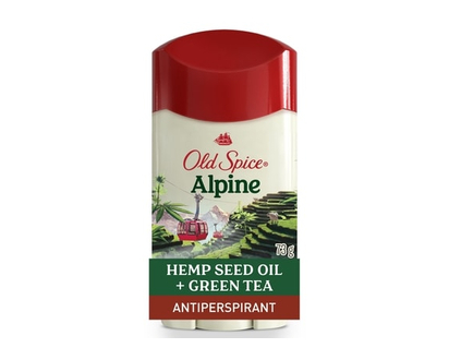 Old Spice collection Fraicheur – Invisible en baton Alpine avec huile de chanvre - 73 G