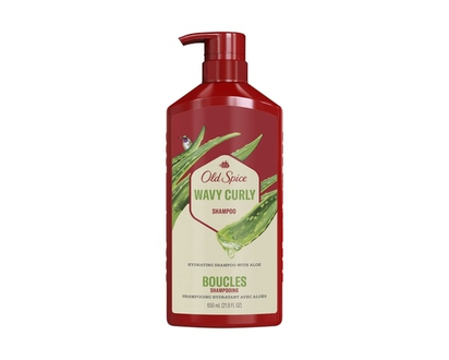 Old Spice Wavy Curly Shampoo with Aloe and Avocado Oil - 650.0 ML