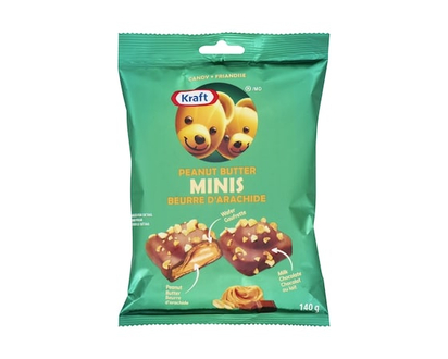 Kraft Candy Peanut Butter Minis - 140.0 G