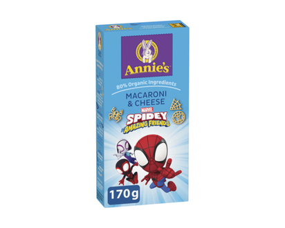Annie's Marvel Spidey and His Amazing Friends Macaroni & Cheese, with Real Cheddar - 170.0 G