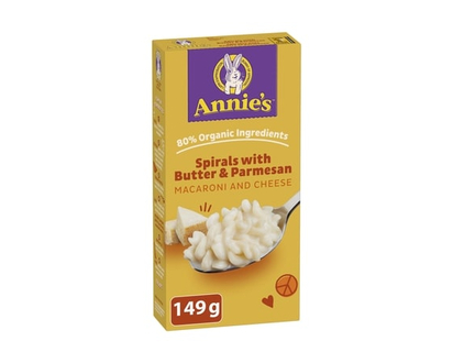 Annie's Macaroni & Cheese Spirals with Butter & Parmesan - 149.0 G