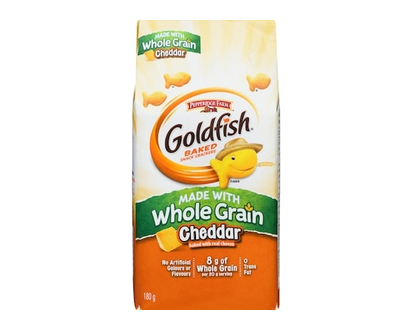 Pepperidge Farm Goldfish Cheddar made with Whole Grain - 180 G