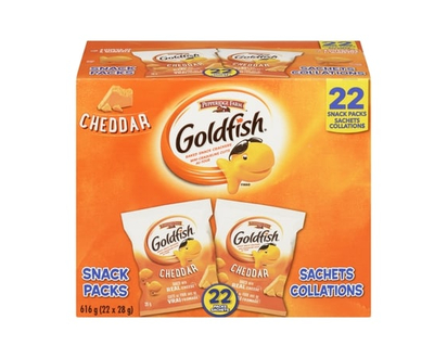 Pepperidge Farm Goldfish Cheddar 22 Pack - 616.0 G