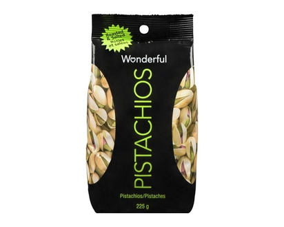 Wonderful Pistaches, rôties et salées - 225.0 G