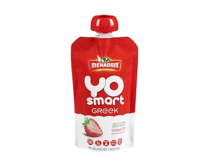 Mehadrin Strawberry Low-Fat Creamy Greek Yogurt - 99.0 G