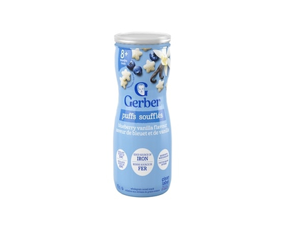 Nestlé Collations Soufflés Saveur De Bleuet Et De Vanille - 42.0 G