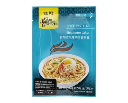 Asian Home Gourmet Singapore Laksa Spice Paste - 60.0 G