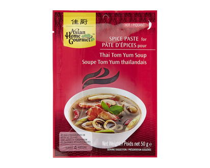 Asian Home Gourmet Spice Paste. Thai Tom Yum Soup - 50.0 G