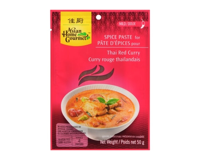Asian Home Gourmet Thai Red Curry Paste - 50.0 G
