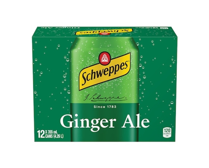 Schweppes Ginger Ale - 12 PK