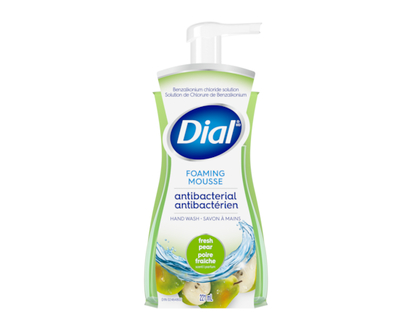 Dial Antibacterial Foaming Hand Wash, Fresh Pear - 221.0 ML