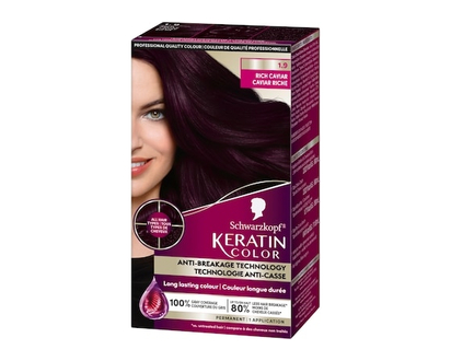 Schwarzkopf Keratin Color Permanent Hair Color Cream - 60 ML
