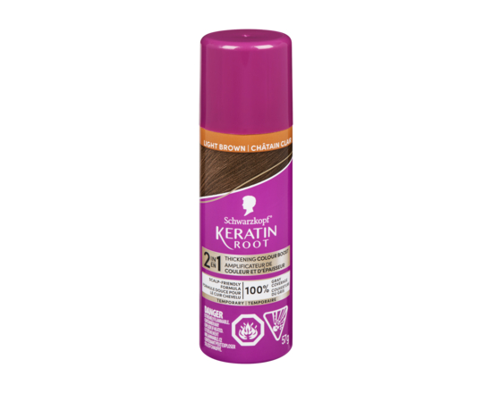 2 In 1 Thickening Colour Boost Light Brown - 57.0 G