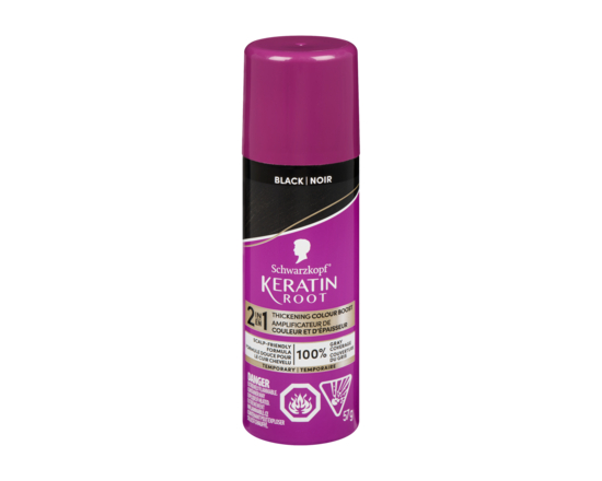 2 In 1 Thickening Colour Boost Black - 57.0 G