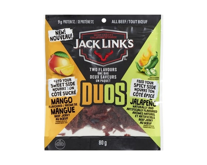 Jack Links Beef Jerky Duos All Beef - 80.0 G