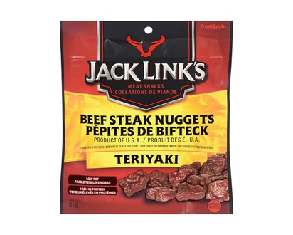 Jack Links Beef Steak Nuggets Teriyaki - 81.0 G