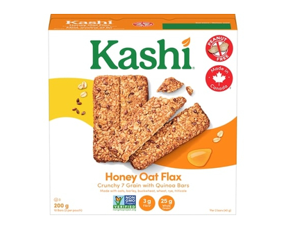 Kashi 7 Grain with Quinoa Crunchy Bars, Honey Oat Flax 10 Bars - 200.0 G