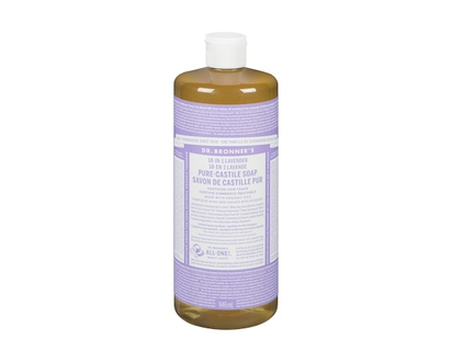 Dr Bronners Organic Liquid Soap, Lavender - 944.0 ML