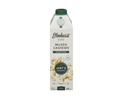 Elmhurst Cashew Beverage Unsweetened - 946.0 ML
