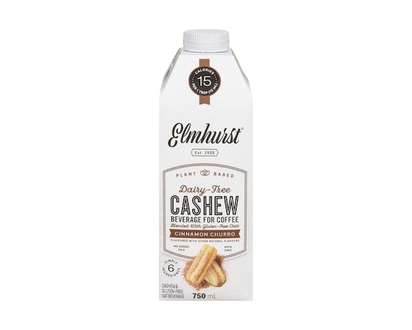 Cashew & Gluten-Free Oat Beverage Cinnamon Churro - 750.0 ML