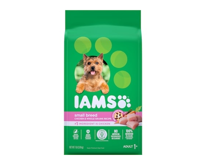 Iams Small Breed Chicken & Whole Grains Adult Dry Dog Food - 3.18 KG