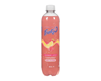 Fruit2O Fruit 2O Sparkling Water, Raspberry Lemon - 502.0 ML