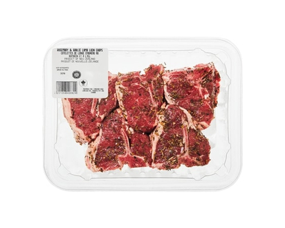 Rosemary and Garlic Lamb Loin Chops