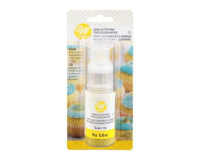 Wilton Edible Glitter Spray, Gold - 10.0 G