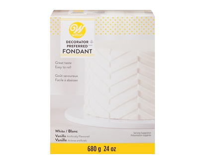 Wilton Decorator Preferred Fondant White Vanilla - 680.0 G