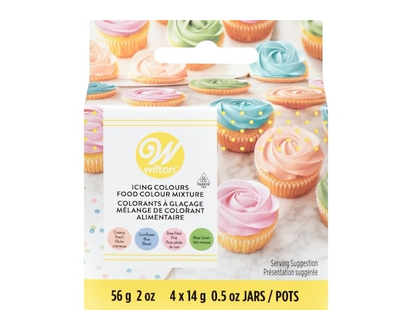 Wilton Icing Colour Gel Pastel Colours Set - 4.0 EA