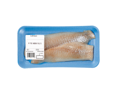 Haddock Fillets, Packaged