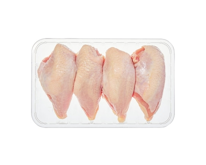 Chicken Breast, Bone-in Skin On, Club Pack