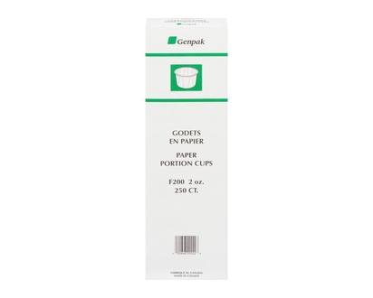 Paper Souffle Cup, White 2 oz - 1.0 EA
