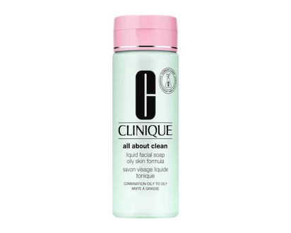 Clinique Liquid Facial Soap, Oily Skin Formula - 200 ML