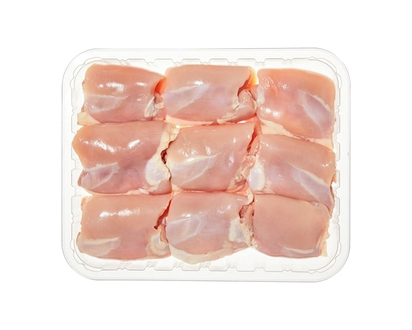 Hauts de cuisse de poulet sans os, format club