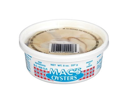 Shucked Oysters - 227.0 G
