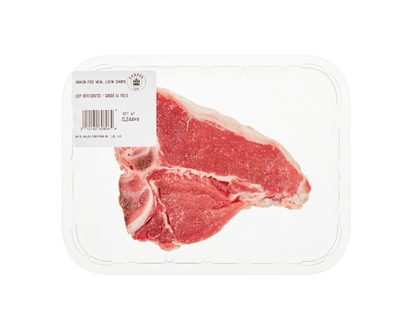 Montpak Grain Fed Veal Loin Chops