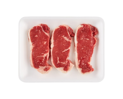Beef Striploin Steak, Club Pack