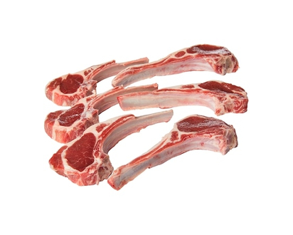 Lamb Chop Rib Wingette, Service Case