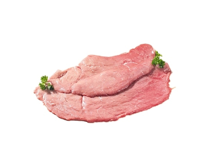 Veal Top Round Cutlet, Service Case