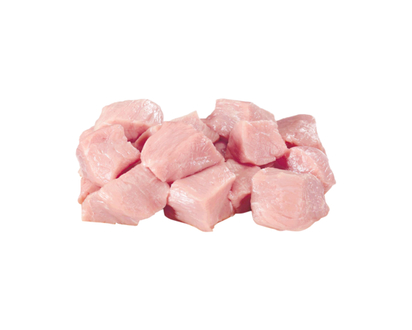 Stewing Veal Boneless Milk Fed, Service Case