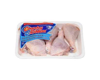 Country Ribbon Chicken Drums, Tray Pack
