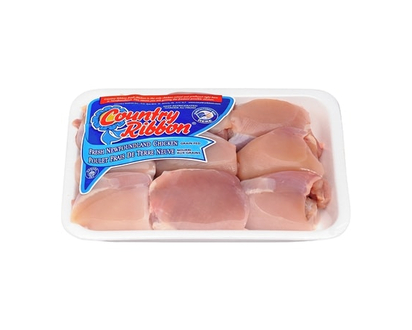 Country Ribbon Boneless Skinless Chicken Thighs, Club Pack