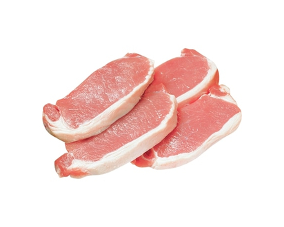 Centre-Cut Pork Chops, Boneless,Service Case
