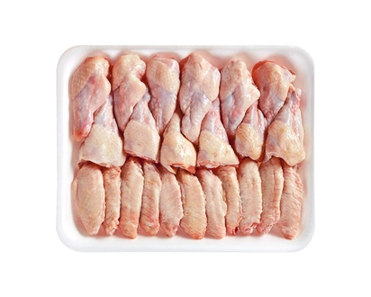 Ailes de poulet séparées