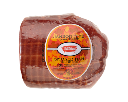 Quarter Toupie Style Smoked Ham