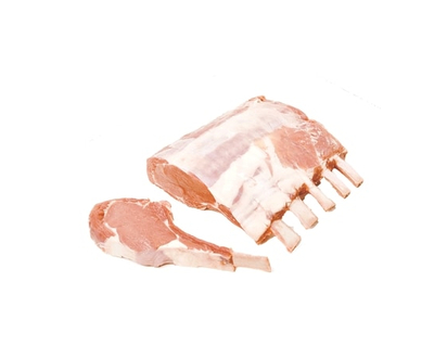 Fresh Veal Rack, Service Case