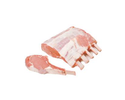 French Grain Fed Veal Rack, Service Case