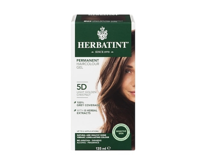 Herbatint Permanent Haircolour Gel 5D Light Golden Chestnut - 135.0 ML