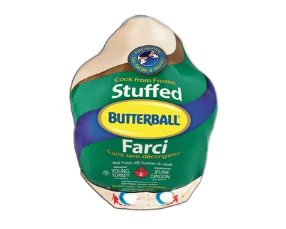 Butterball Stuffed Frozen Turkey, 7-9kg